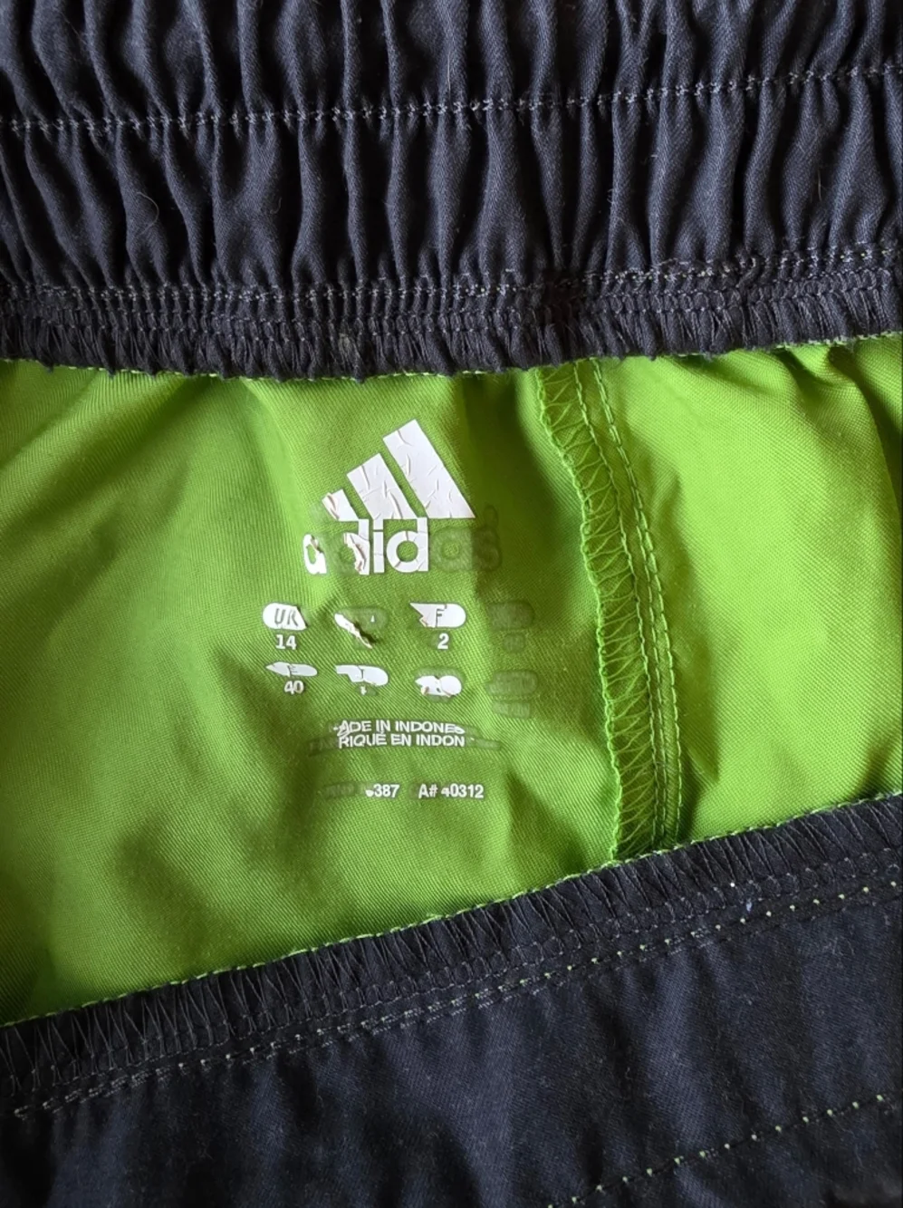 NWT Adidas Women's Neon Green Athletic Shorts ~ Size Medium - Picture 10 of 10